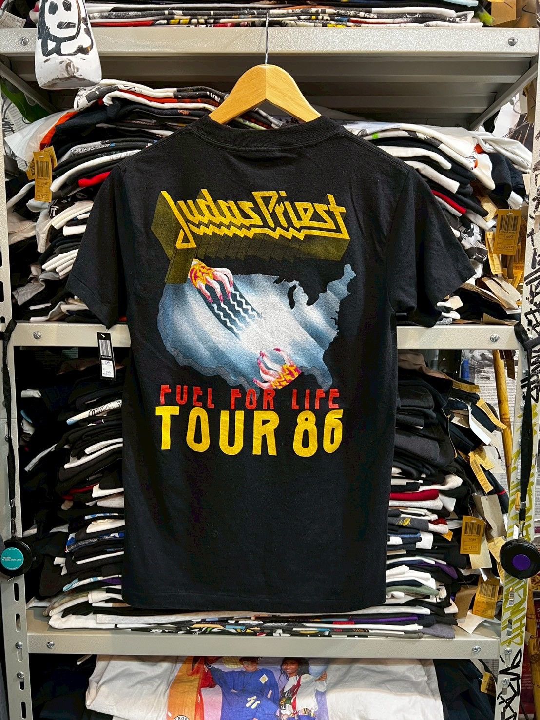 Band Tees Judas Priest 1986’s Size US M / EU 48-50 / 2 - 7 Thumbnail