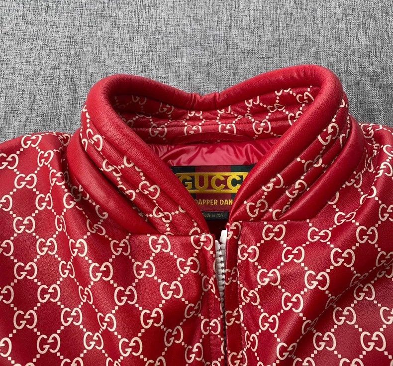 Gucci GucciCooperative limited down embroidered full Logo leather Size US S / EU 44-46 / 1 - 4 Thumbnail