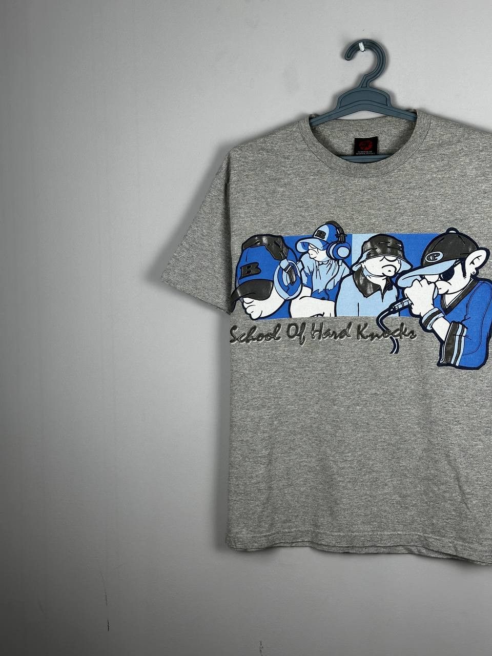 Rap Tees School Of Hard Knock sohk rap hip hop tee baggy 90s T Shirt Size US L / EU 52-54 / 3 - 2 Thumbnail