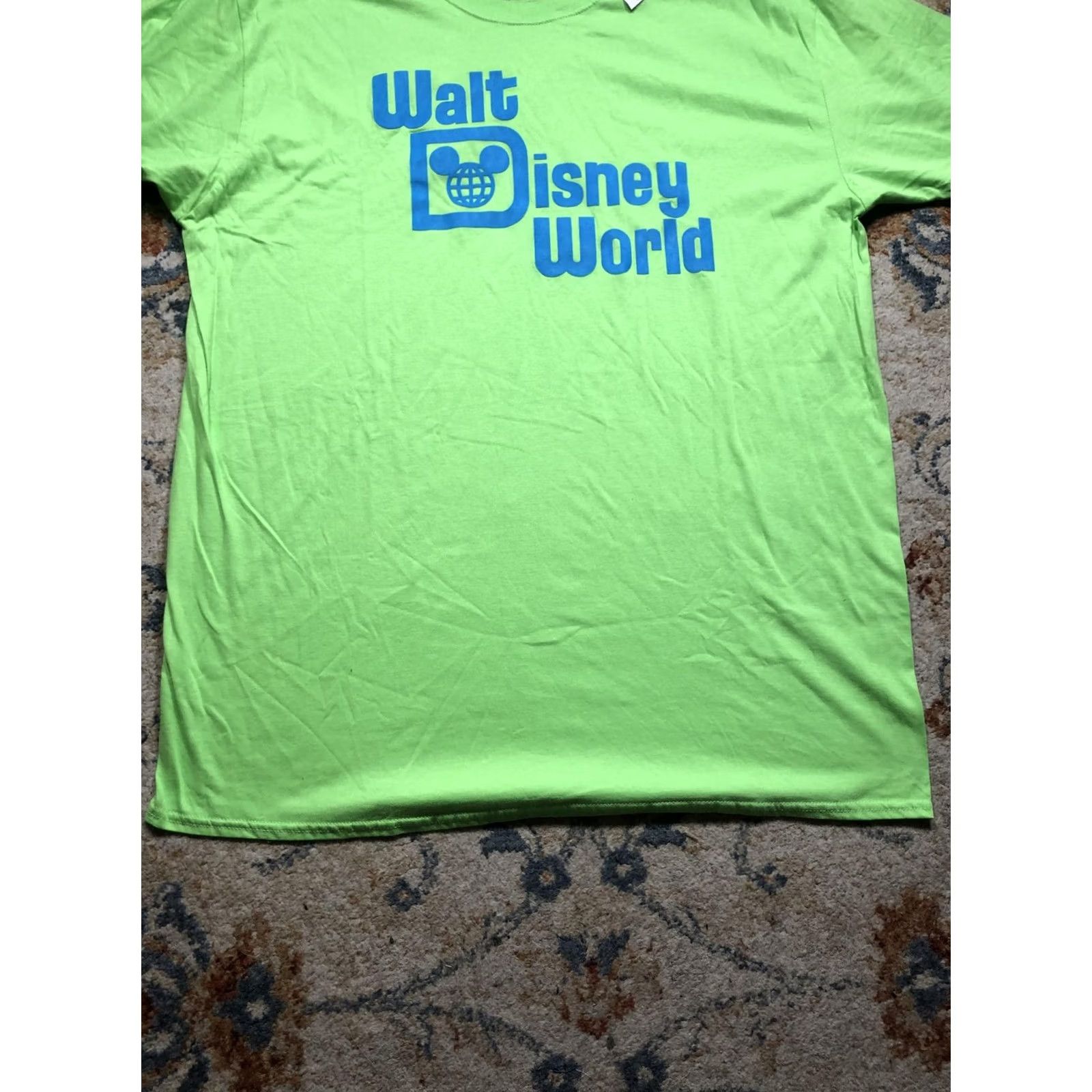 Disney VINTAGE Walt Disney World Shirt Mens 2XL Green Retro Logo Graphic Tee Disney Parks Size US XXL / EU 58 / 5 - 5 Thumbnail