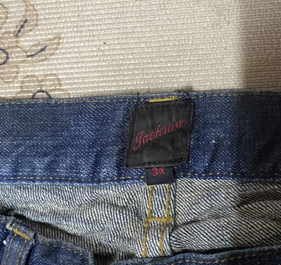 JACKROSE Japanese Brand Jack Rose Distressed Design Style Size US 31 - 14 Thumbnail