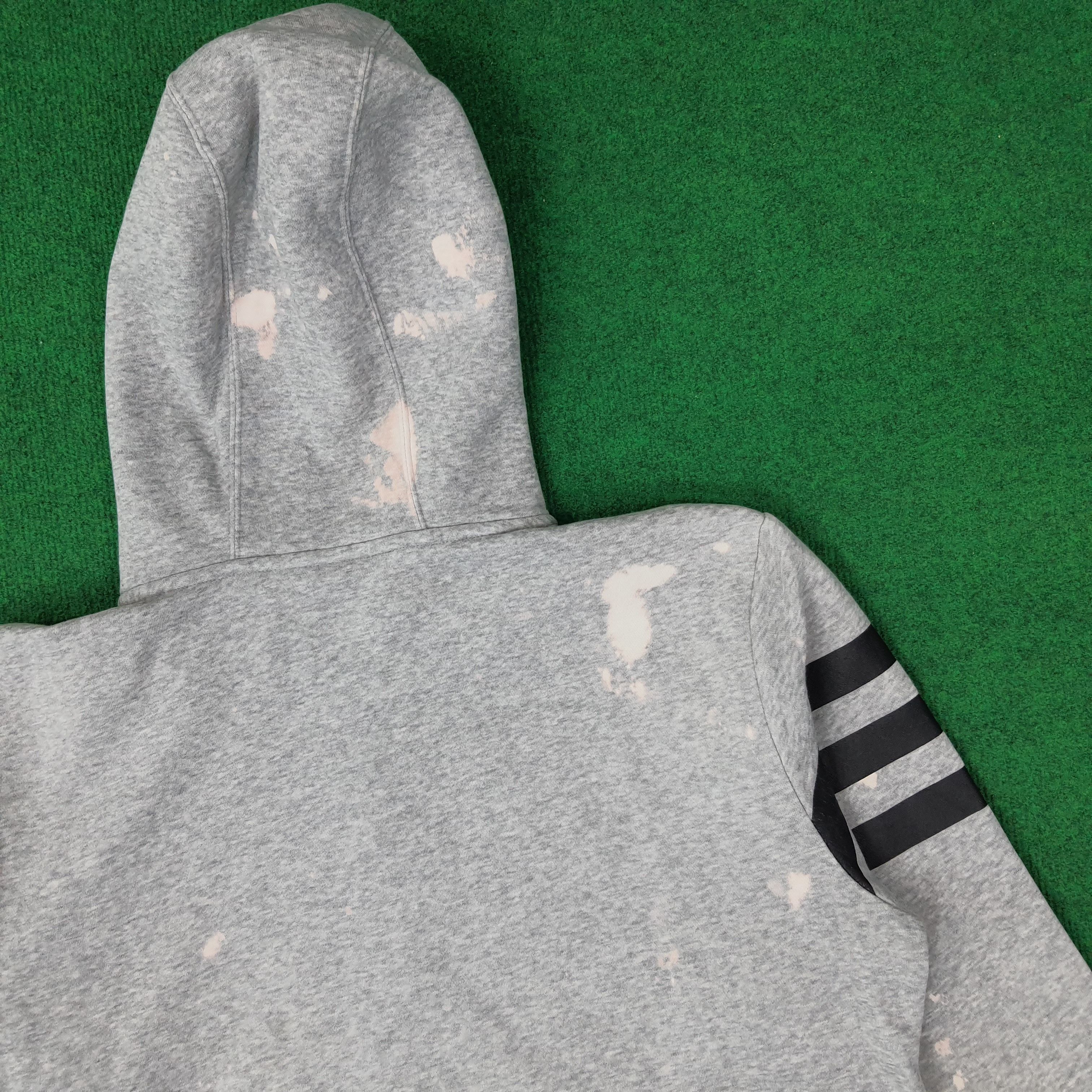 Adidas Vintage Adidas 3 Stripes Zipper Hoodie C261N27 Size US M / EU 48-50 / 2 - 5 Thumbnail