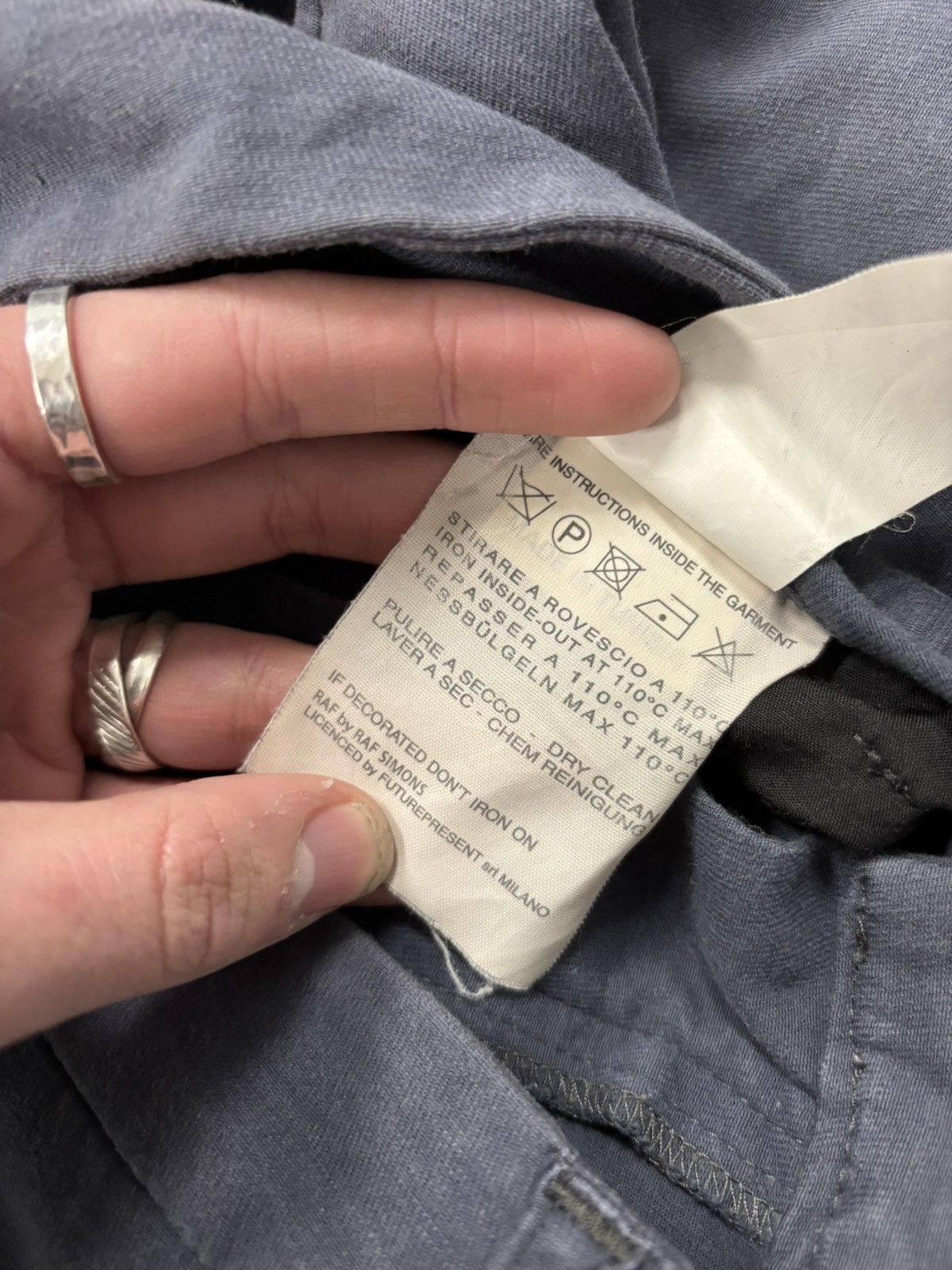 Raf by Raf Simons Raf by Raf Simons Cotton Stretch Shorts Size US 30 / EU 46 - 4 Thumbnail