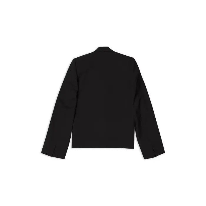 o1srvl11e1225 Fitted Jacket in Black