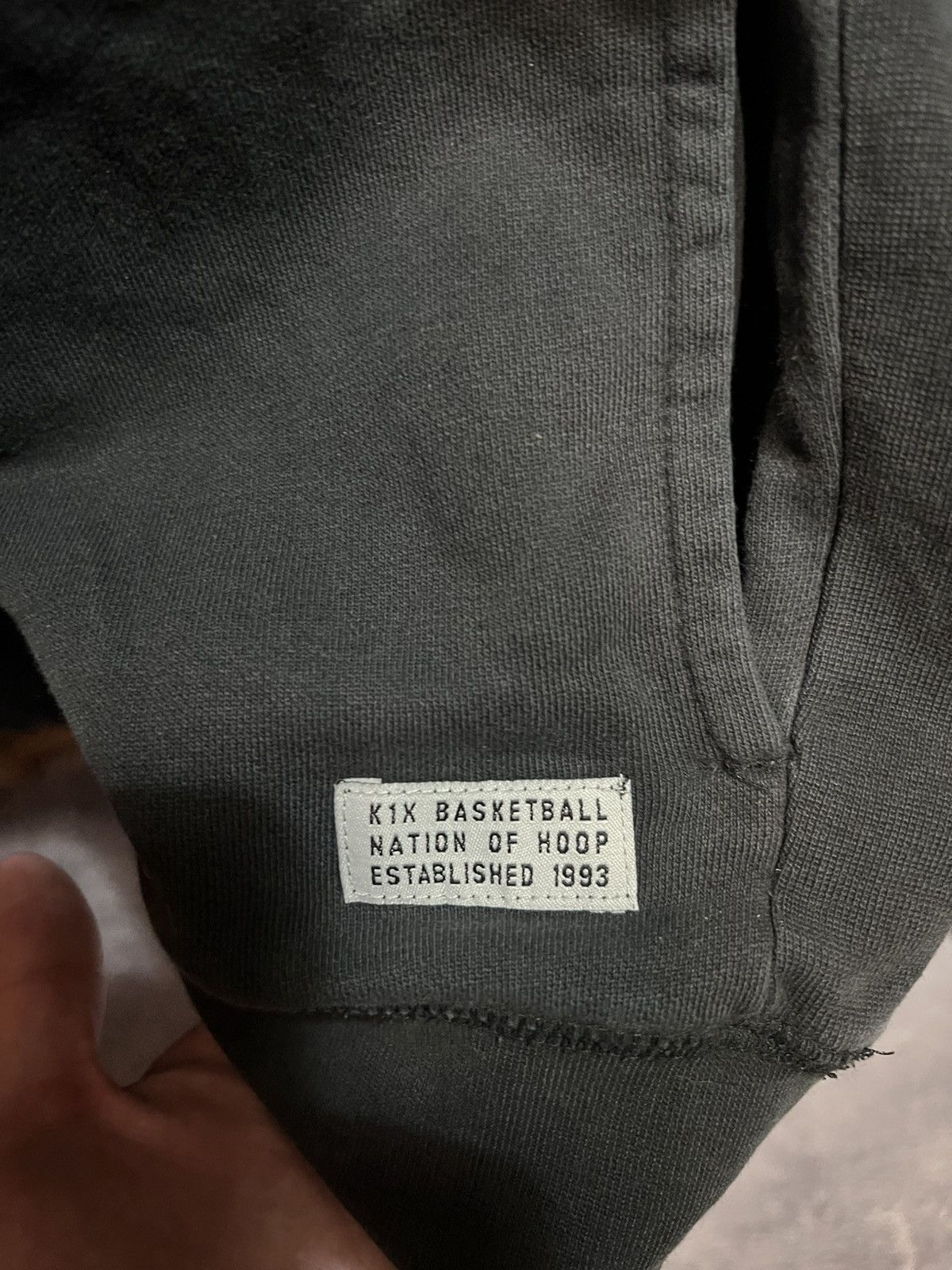 Vintage CRAZY K1X Vintage Oversized Hoodie Archive Basketball Y2K Size US L / EU 52-54 / 3 - 5 Thumbnail