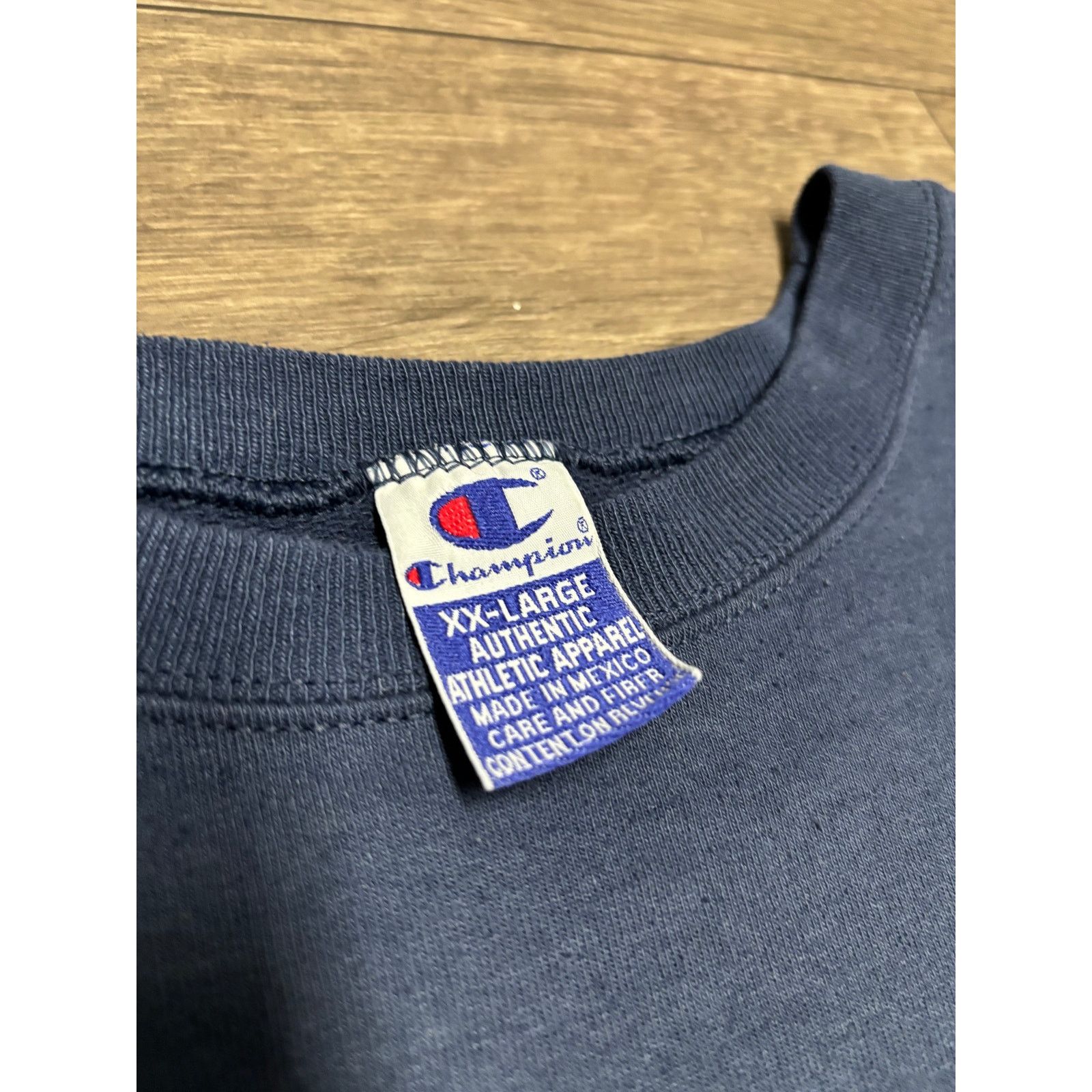 Champion × Vintage Vintage UCLA Champions Sweatshirt Sz XXL Blue 90s Size US XXL / EU 58 / 5 - 3 Thumbnail
