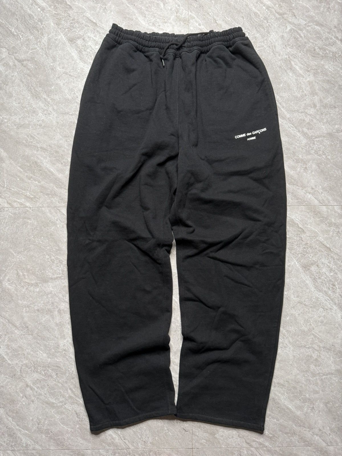 Comme des Garcons Homme Comme Des Garcons Homme Logo Print Sweatpants Size US 32 / EU 48 - 1 Thumbnail