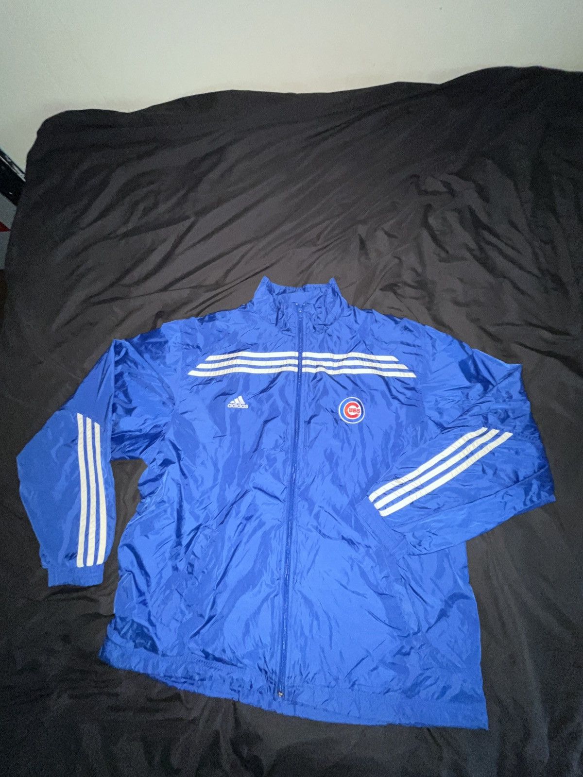 Adidas × MLB CHICAGO CUBS ADIDAS TRACK JACKET Size US XL / EU 56 / 4 - 1 Thumbnail