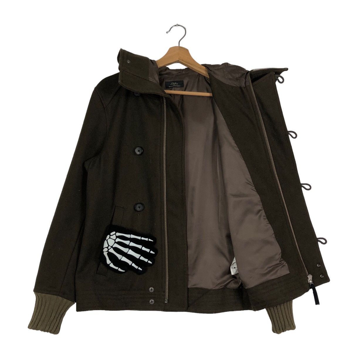Japanese Brand Wool Duffle Jacket Edifice Vetement de tous les Jours Japan Size US M / EU 48-50 / 2 - 9 Thumbnail