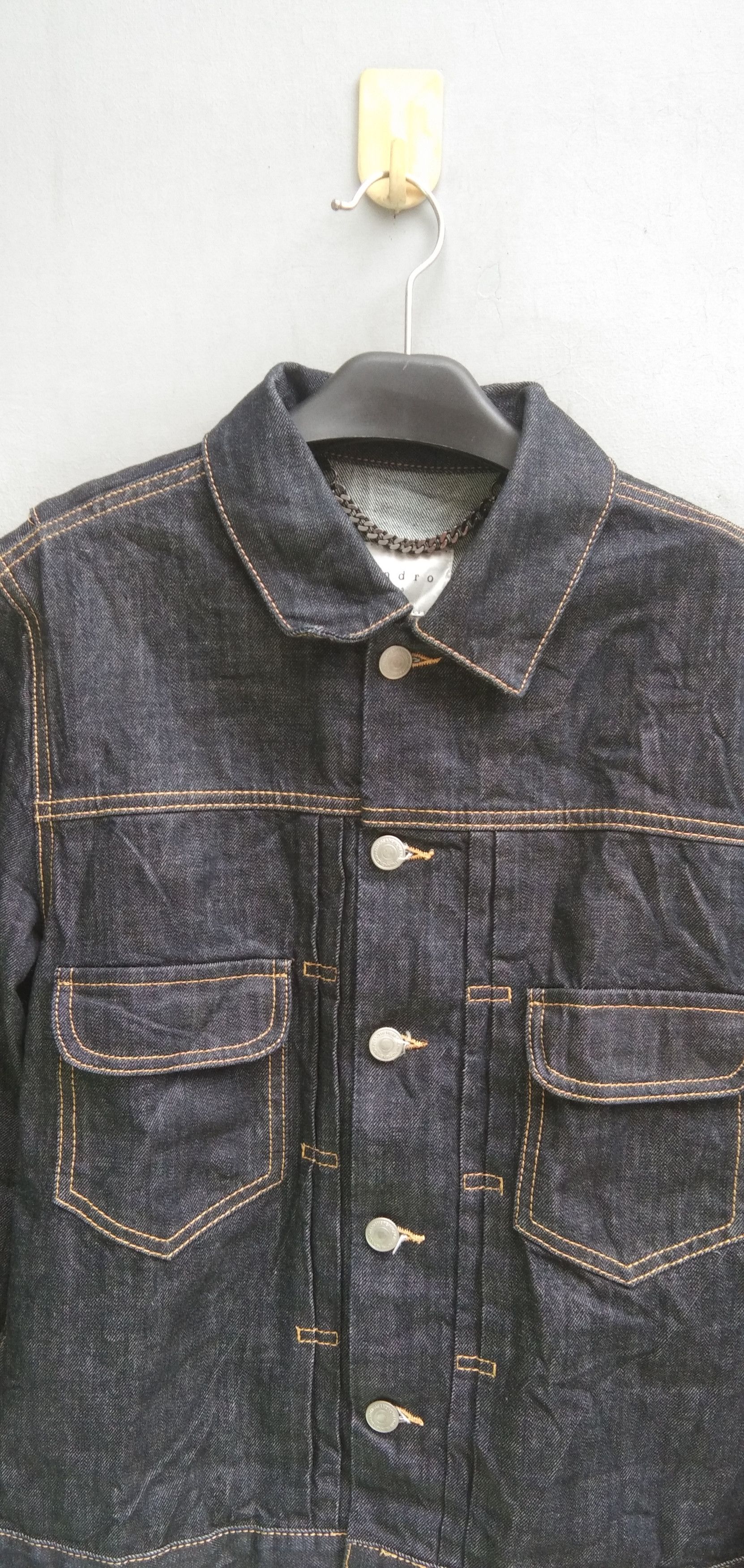 Sandro Sandro A2 blu denim jacket Size S / US 4 / IT 40 - 2 Thumbnail