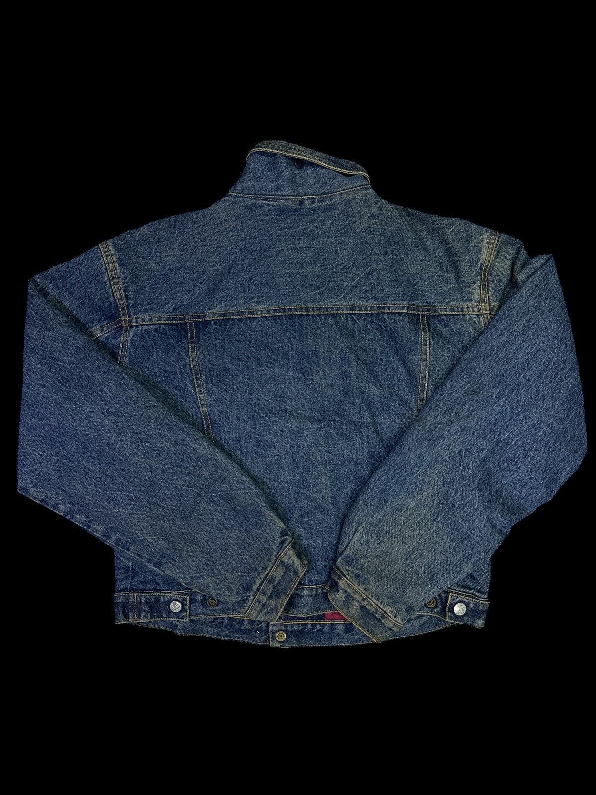 Vintage Vintage Bobson Linen Blanket Denim Jeans 💥 Size US L / EU 52-54 / 3 - 8 Thumbnail
