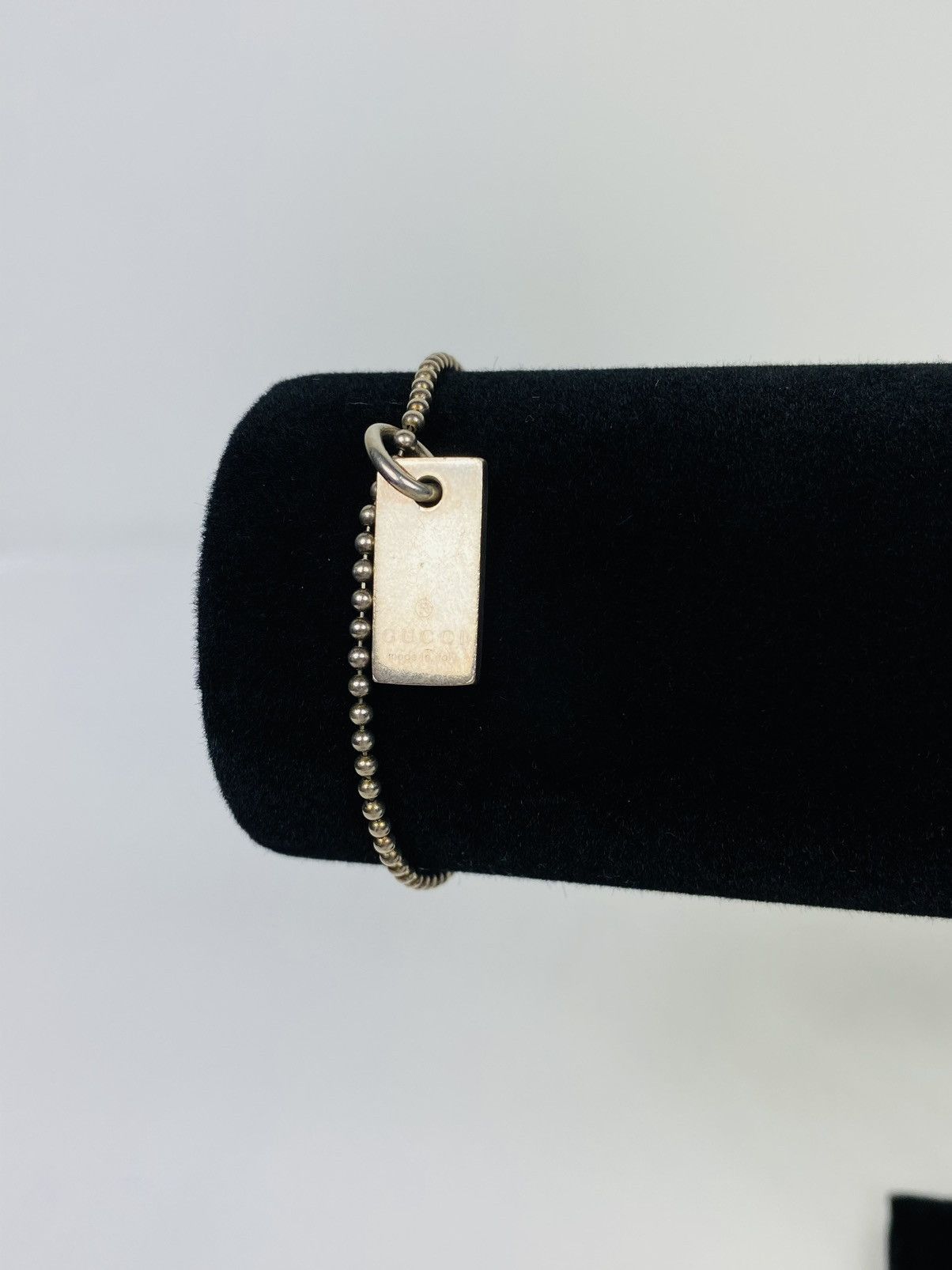 Gucci Gucci .925 Silver Logo Bracelet Size ONE SIZE - 2 Thumbnail