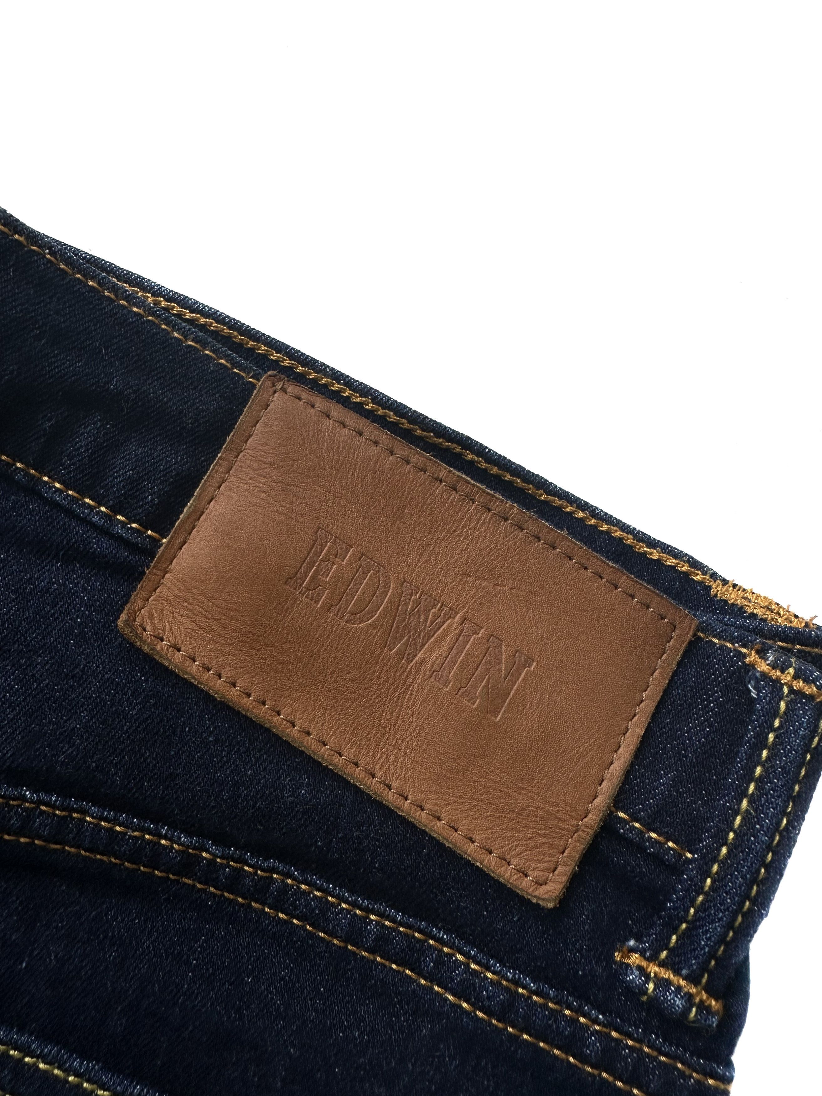 Edwin EDWIN ED-80 slim fit selvedge denim jeans Size US 35 - 2 Thumbnail
