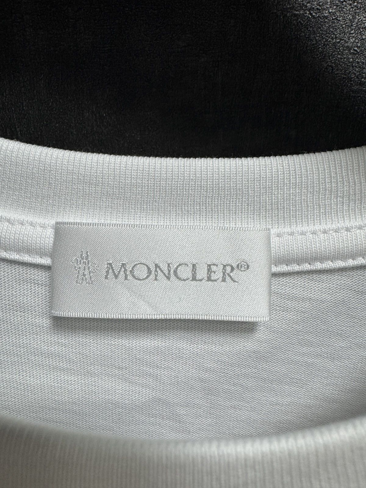 Moncler Moncler SS T-shirt Logo Size S / US 4 / IT 40 - 2 Thumbnail