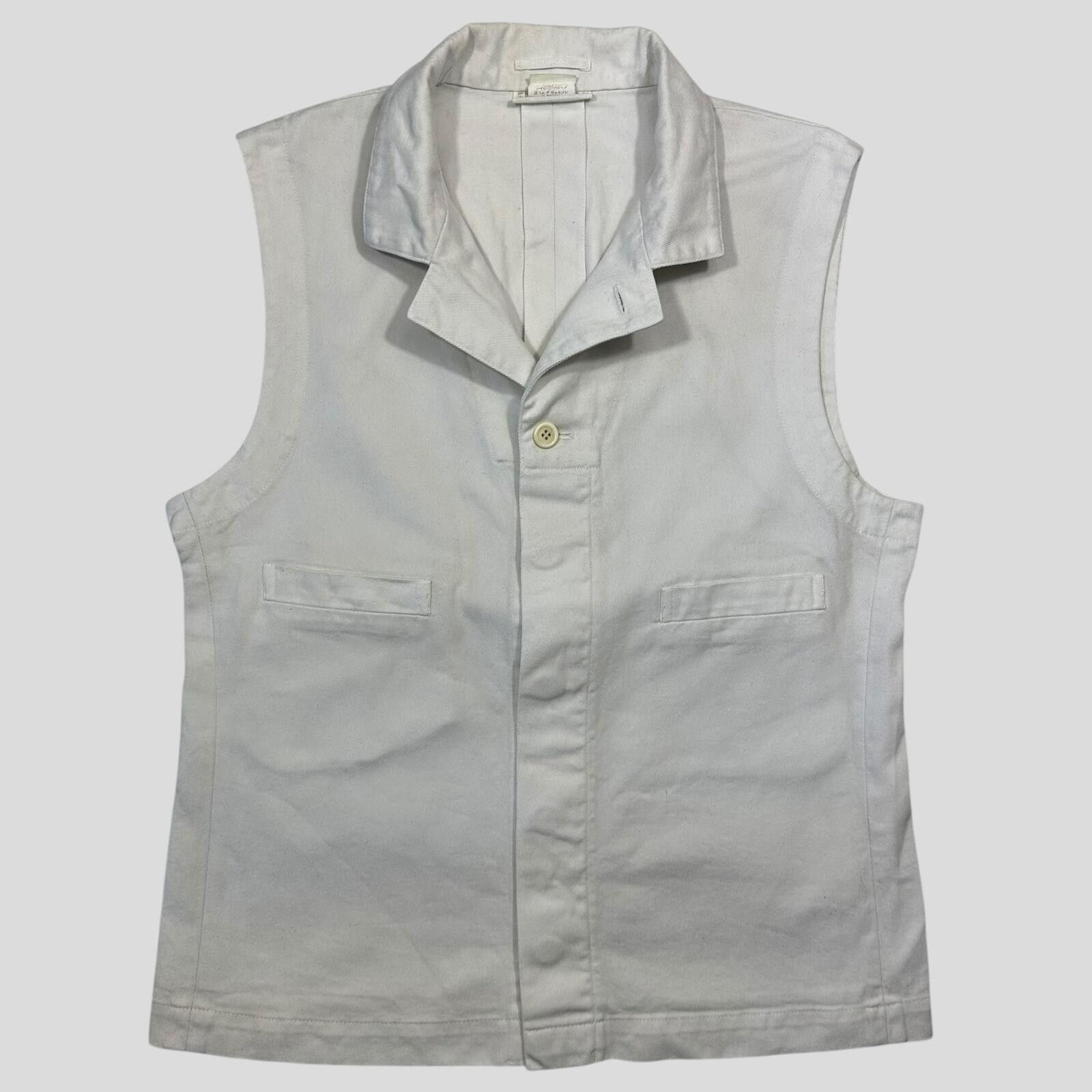 Comme des Garcons Comme Des Garçons Homme Plus 1994 Cotton Gilet Vest Jacket M Size US M / EU 48-50 / 2 - 1 Thumbnail