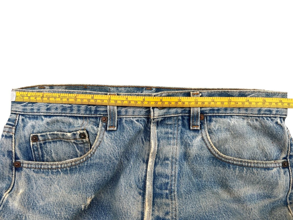 Levi's Vintage 80s Levis Distressed Mudwash Denim Jeans 33x34 W33 Size US 33 - 11 Thumbnail