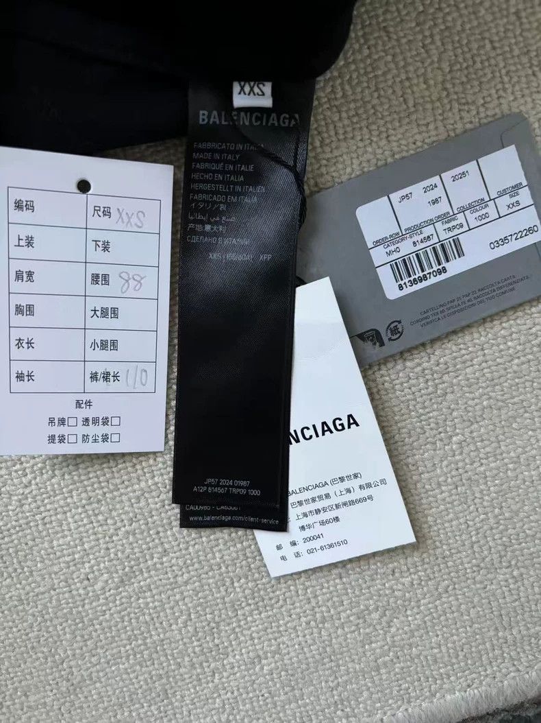 Balenciaga Balenciaga size XXS Cargo Embroidered Solid Straight Leg Ov Size US 26 / EU 42 - 5 Thumbnail