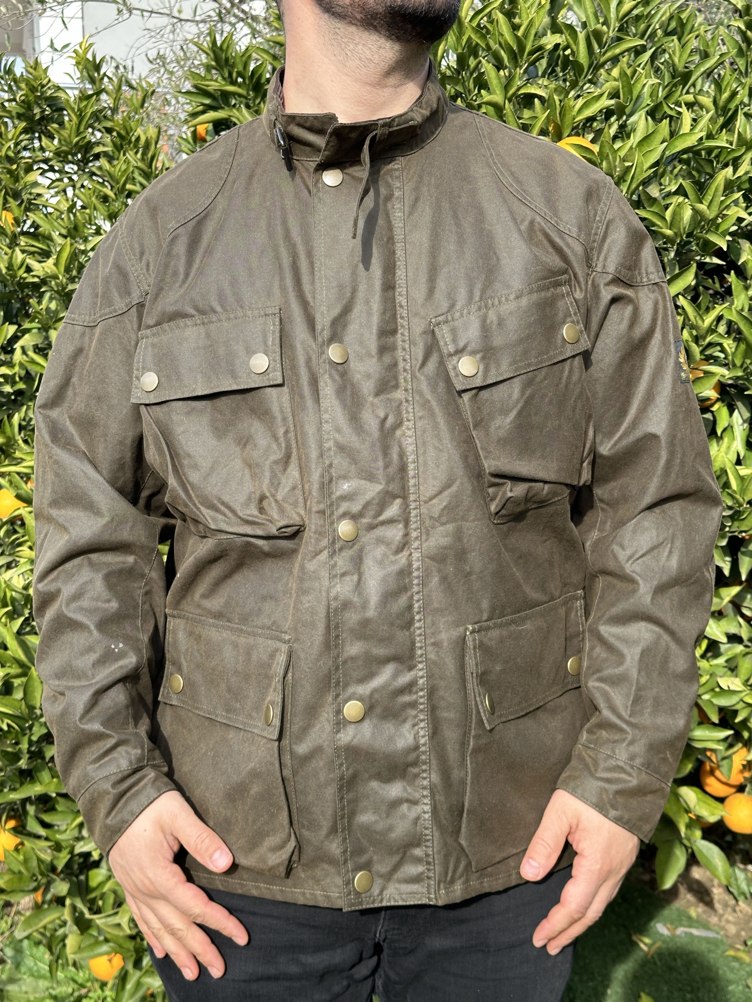 Belstaff Belstaff Wax Rider Weatherproof Motorcycle Bike Size L Size US L / EU 52-54 / 3 - 14 Thumbnail