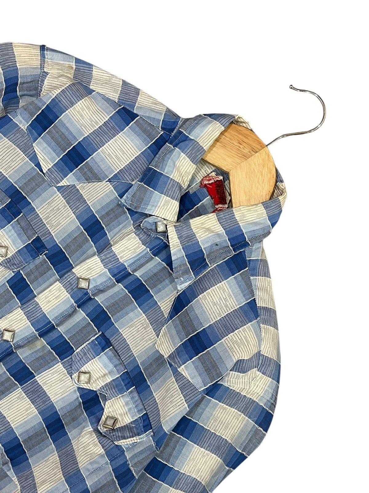 Levi's Levis 50's Pearl Snap Button Western Shirt Size US S / EU 44-46 / 1 - 2 Thumbnail