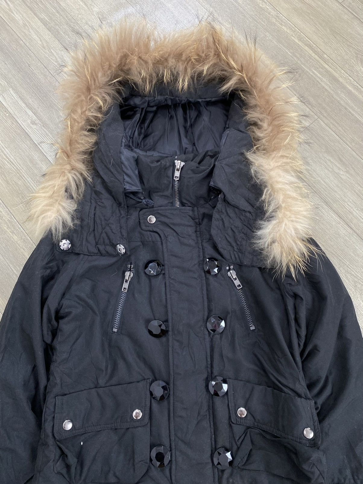 14th Addiction 2000s Jarianojurrie - Kmrii Lgb Goa Bono Raccoon Fur Jacket Size US M / EU 48-50 / 2 - 6 Thumbnail