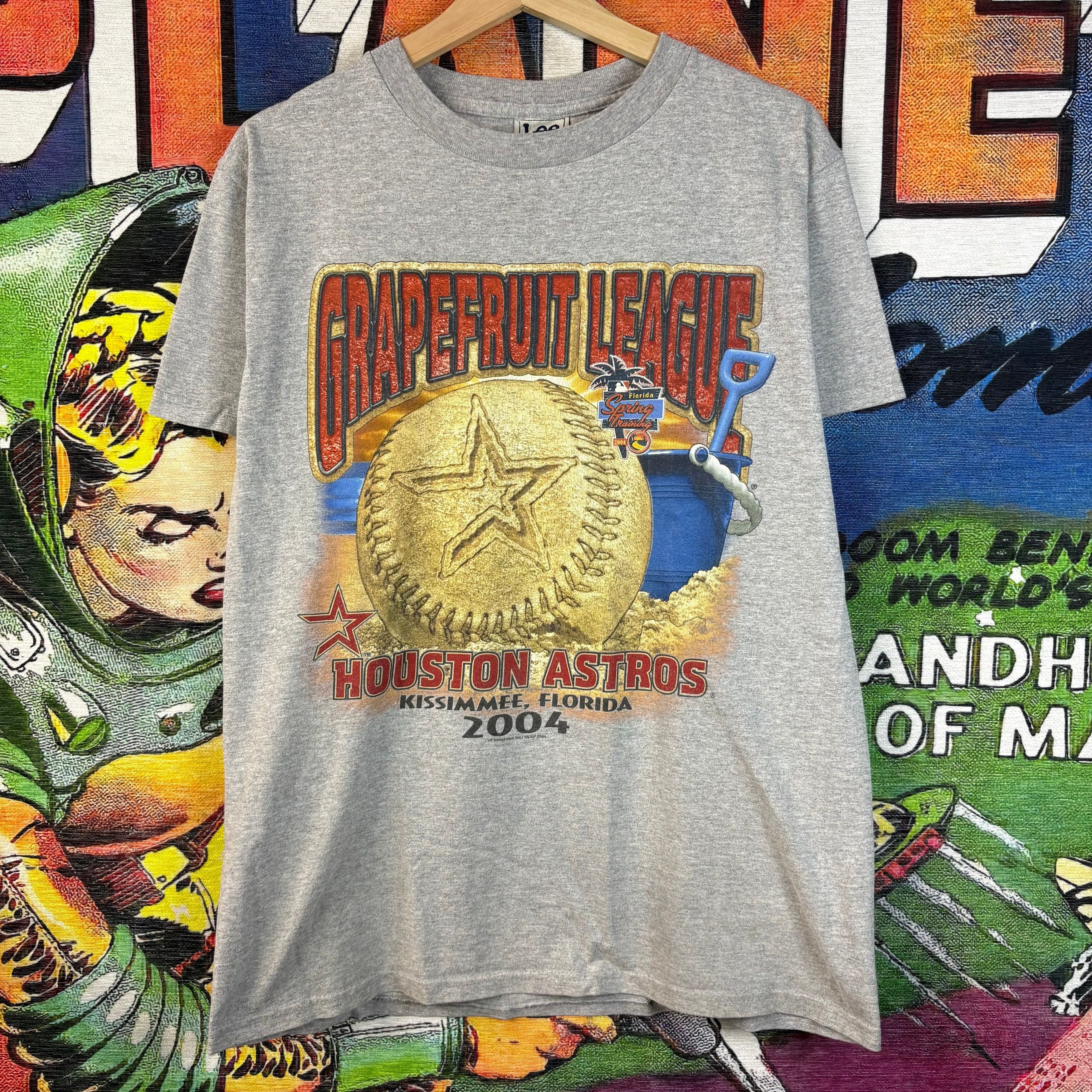 Vintage Y2K 2004 Houston Astros Grapefruit League Training Tee Size US M / EU 48-50 / 2 - 1 Thumbnail