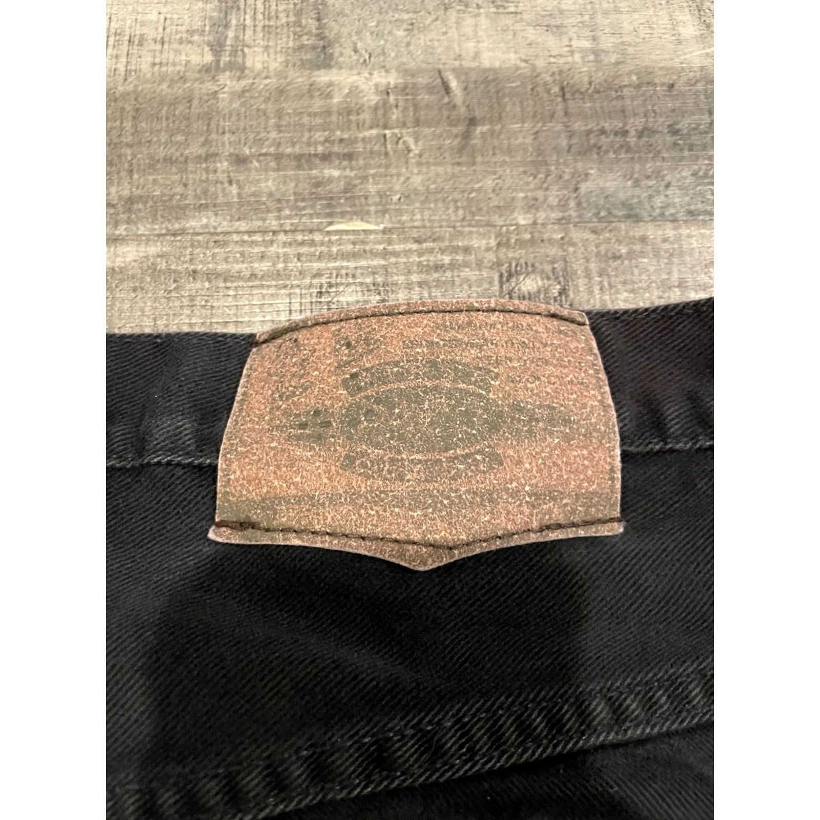 Vintage VINTAGE PACO Jeans Baggy Men's 34x33 Dark Wash Black Inseam 33 Skater Grunge Y2K Hip Hop Punk Goth Wide Size US 34 / EU 50 - 3 Thumbnail