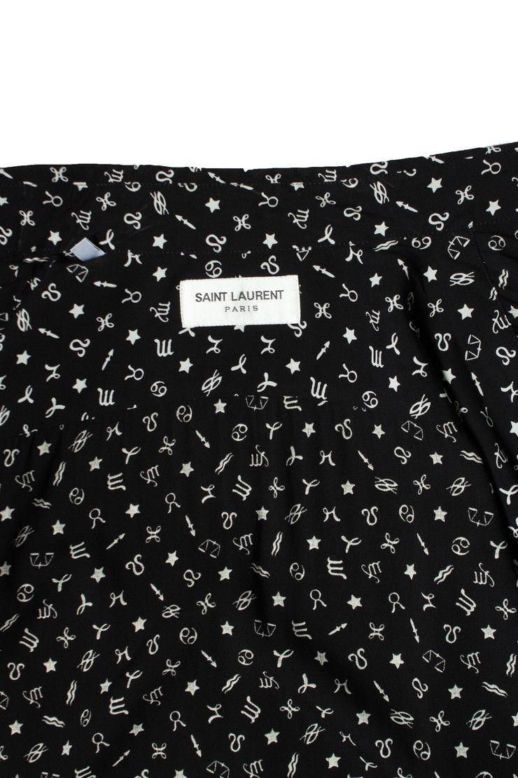 Saint Laurent Paris Saint Laurent, Constellation shirt in black and white Size US S / EU 44-46 / 1 - 6 Thumbnail