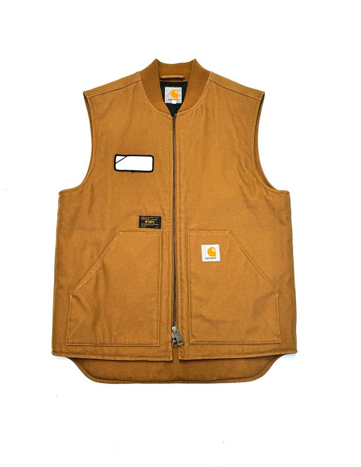 Wtaps Carhartt X WTAPS Brown Dearborn Vest Size US M / EU 48-50 / 2 - 3 Thumbnail