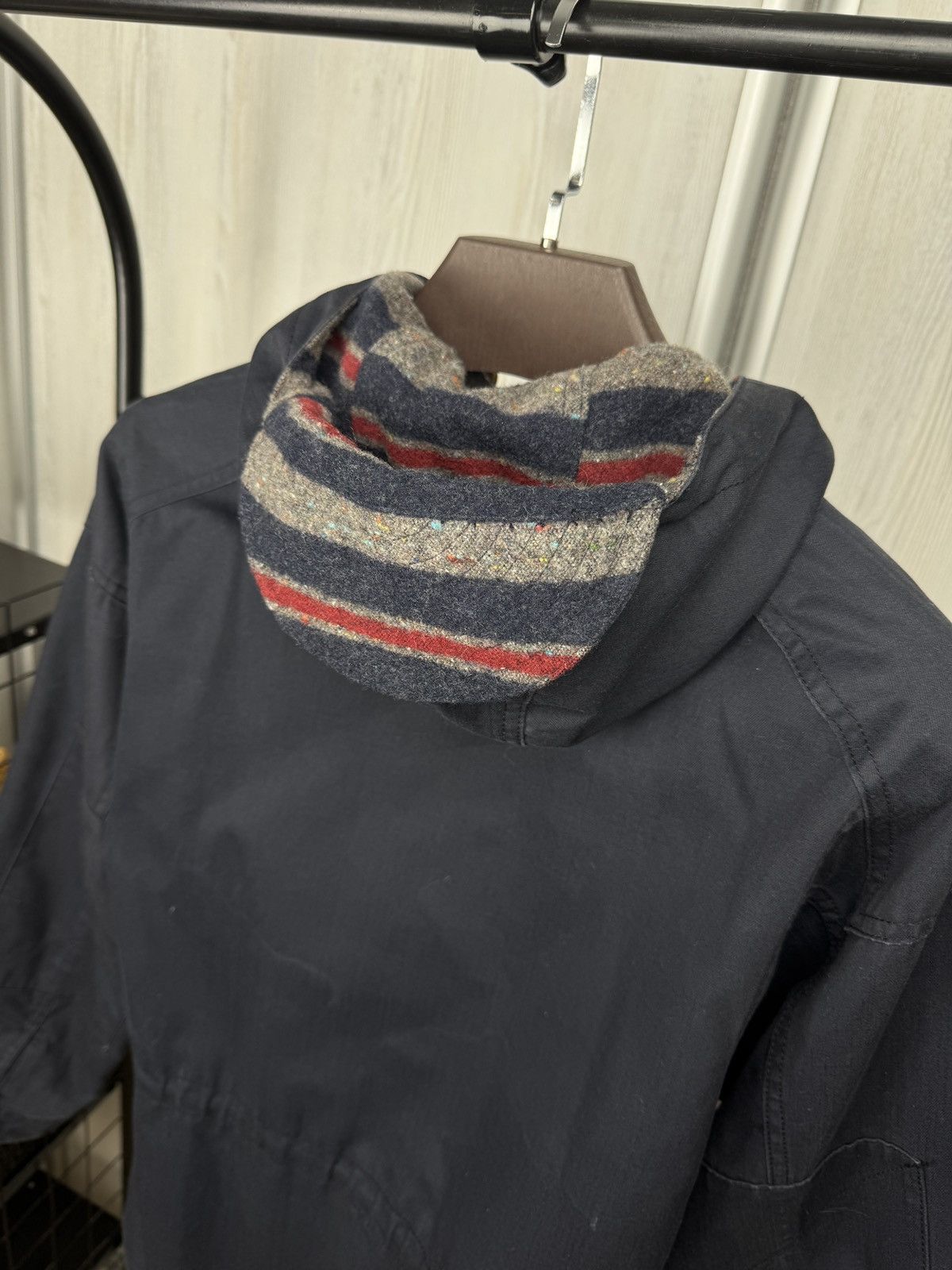 Garbstore Garbstore Hooded Mountain navy blue cotton parka jacket Size US S / EU 44-46 / 1 - 11 Thumbnail