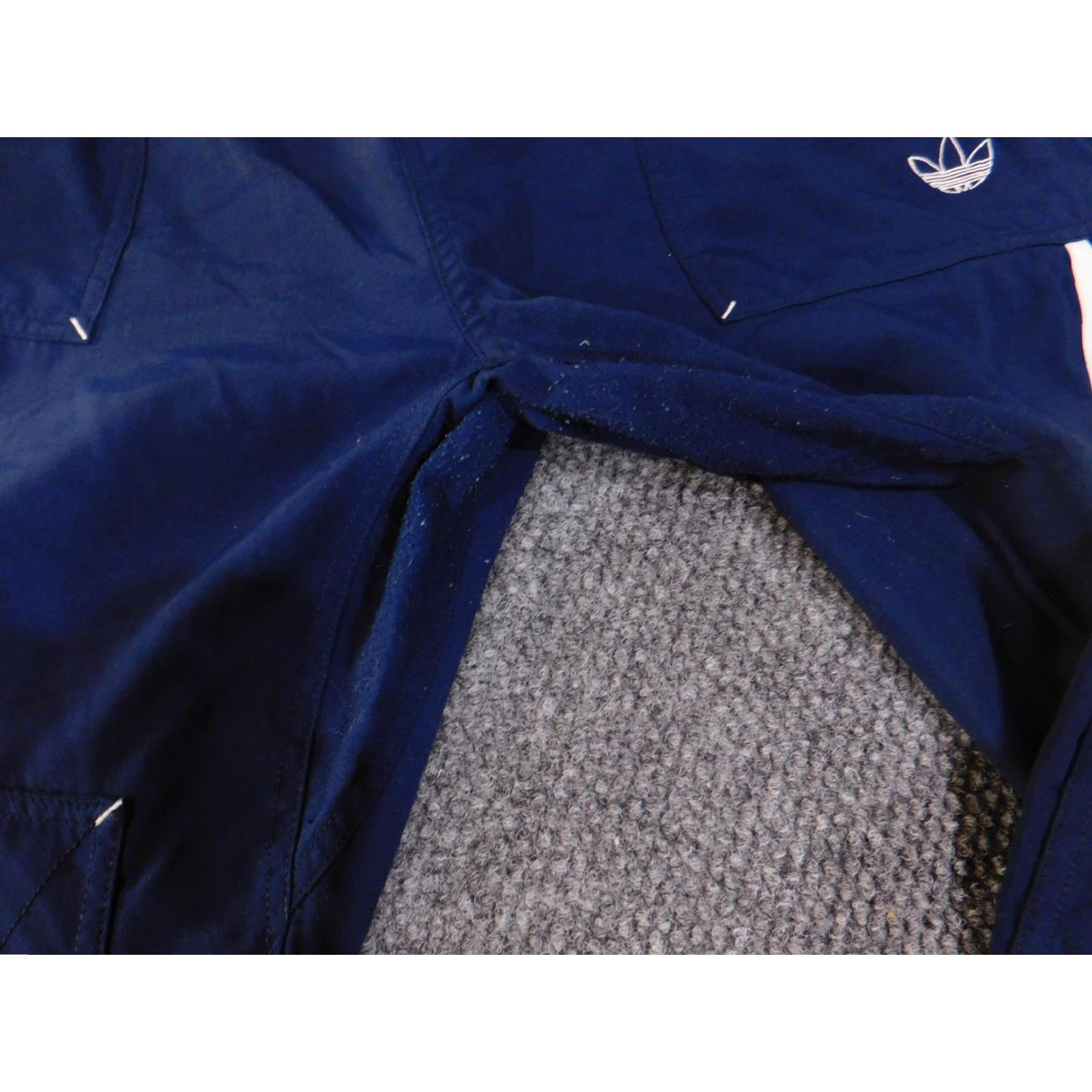 Adidas Adidas Pants Mens XL Trefoil Three Stripes Nylon Track Athletic Windbreaker Size US 36 / EU 52 - 6 Thumbnail