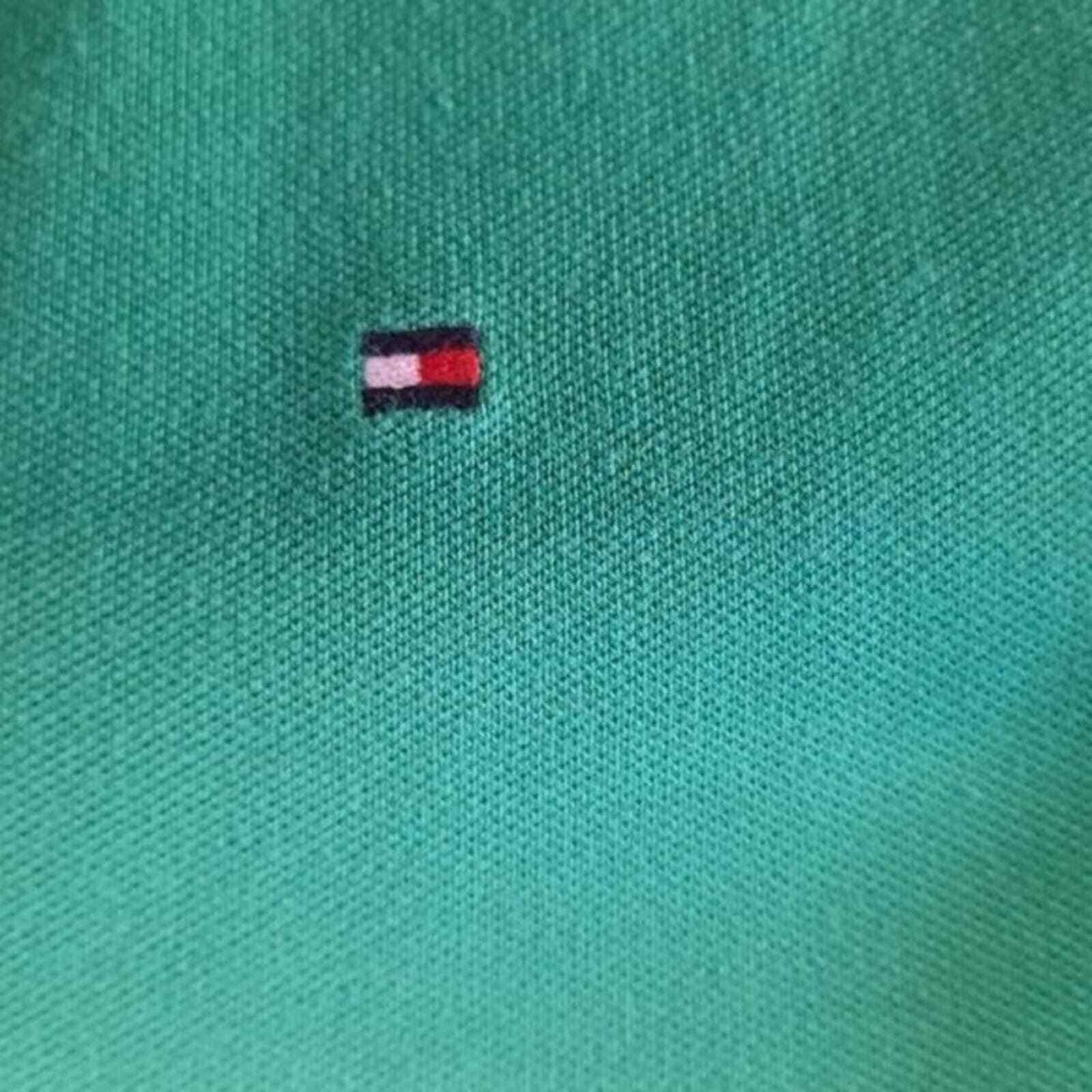 Tommy Hilfiger Tommy Hilfiger Green Polo With Embroidered Logo Size US S / EU 44-46 / 1 - 3 Thumbnail