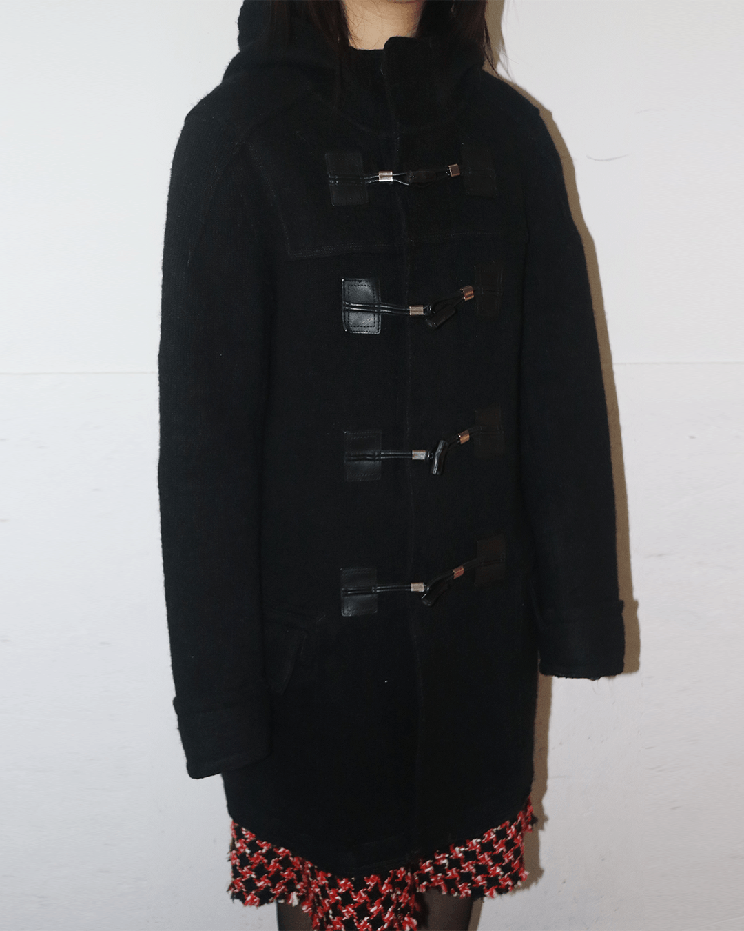 Marithe + Francois Girbaud Marithe Francois Girbaud 1990s Wool Blend Toggle Coat Size M / US 6-8 / IT 42-44 - 4 Thumbnail