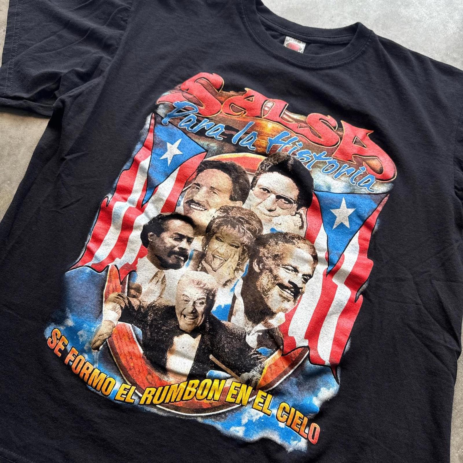 Other Salsa Latin Music "Salsa Para La Historia" Rap T-Shirt Style Size US XL / EU 56 / 4 - 3 Thumbnail