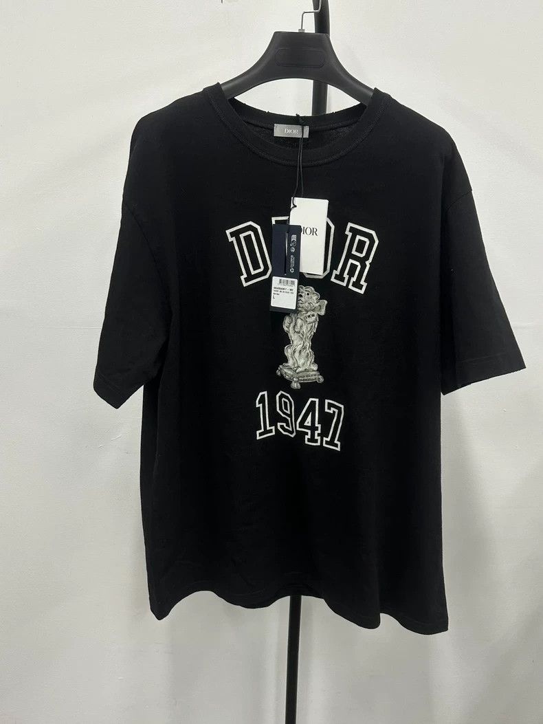 Dior Christian Dior Trotter Blue top t-shirt tee Vintage