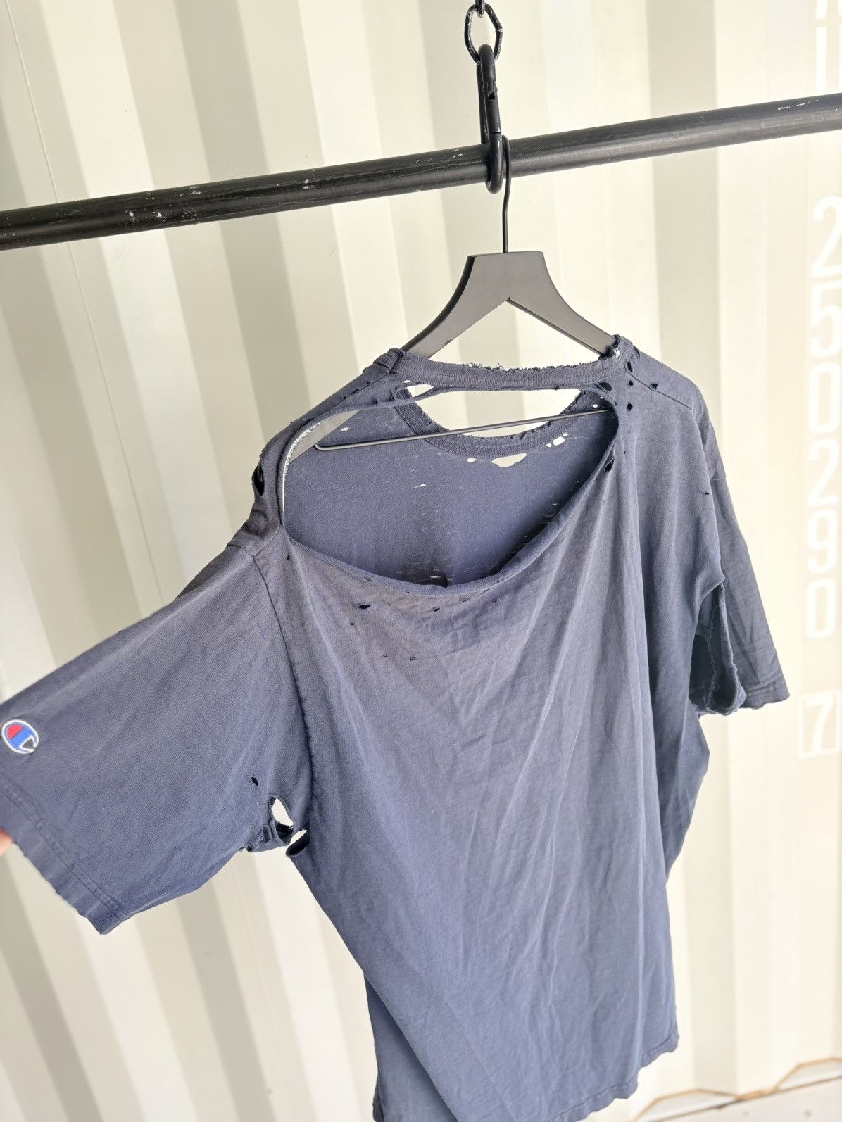 Vintage Vintage NYU Shirt Faded Distressed Thrashed Grunge Band Size US XXL / EU 58 / 5 - 8 Thumbnail