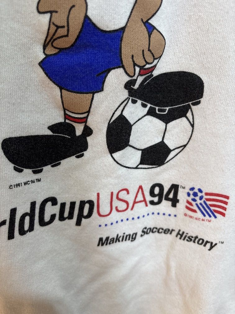 TEE JAYS CREWNECK WORLD CUP USA 94 COPYRIGHT 1991 Size US M / EU 48-50 / 2 - 3 Thumbnail