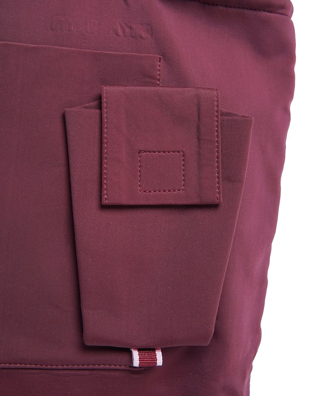 Miu Miu Miu Miu S/S1999 Burgundy Neoprene Tote Bag Size ONE SIZE - 5 Thumbnail