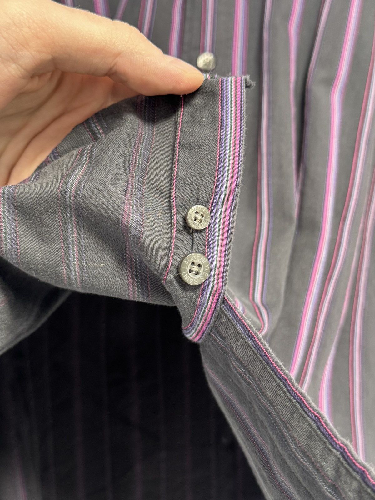 Yves Saint Laurent Yves Saint Laurent Button Up Shirt Luxury Size US XL / EU 56 / 4 - 9 Thumbnail