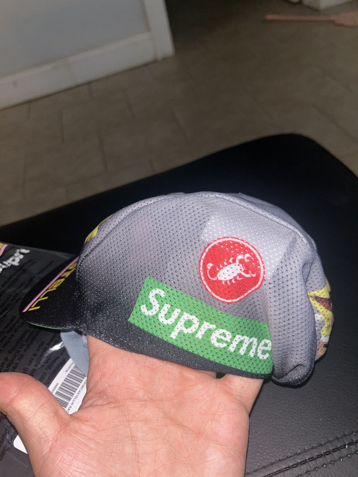 Supreme Supreme SpongeBob SquarePants Castelli Cycling Cap Size ONE SIZE - 3 Thumbnail