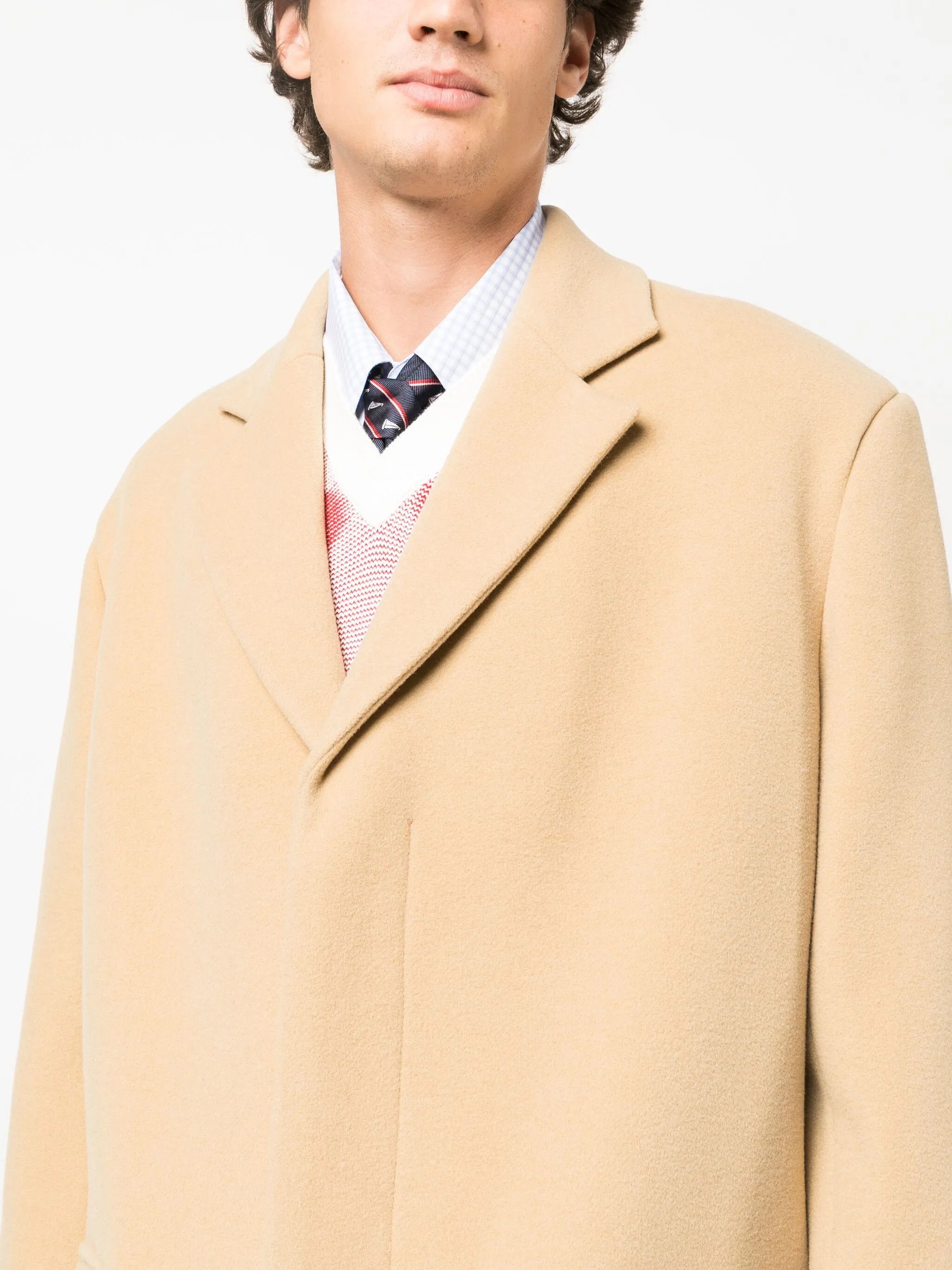 Marni o1y0225 Coat in Camel Size US S / EU 44-46 / 1 - 2 Thumbnail