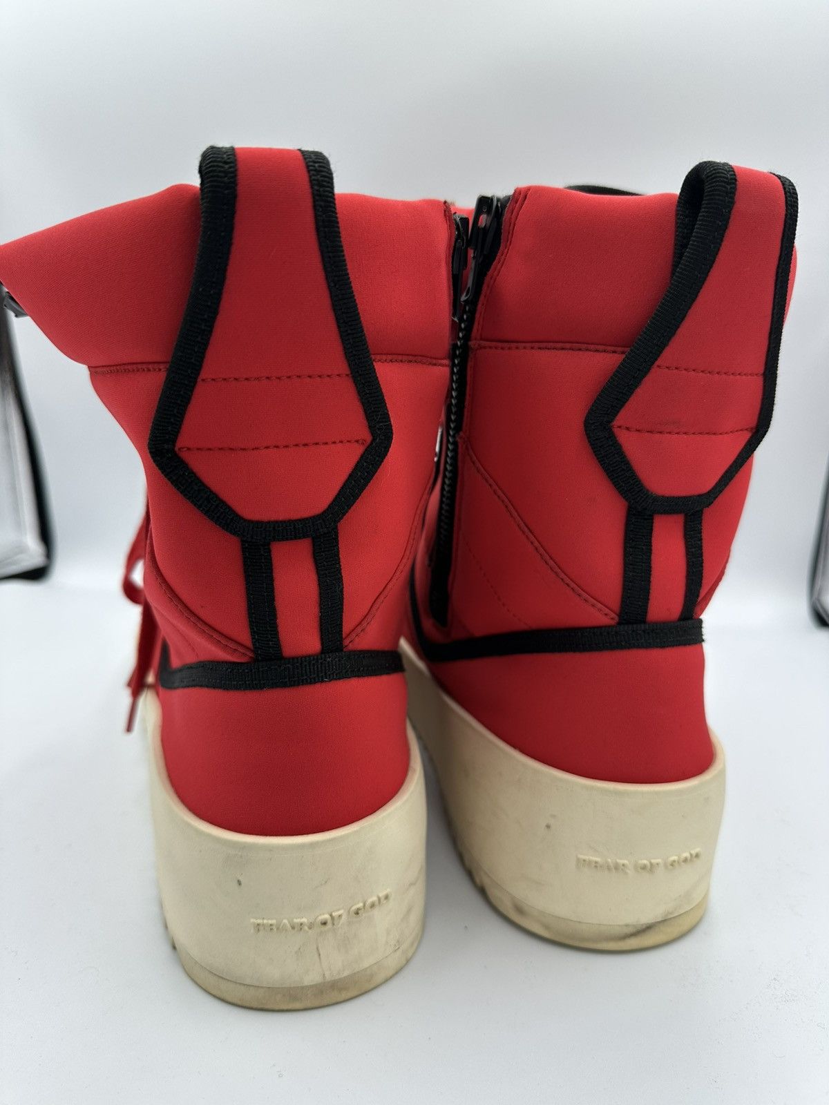 Fear of God FEAR OF GOD HIGH TOPS SNEAKERS BOOTS Size US 13 / EU 46 - 4 Thumbnail