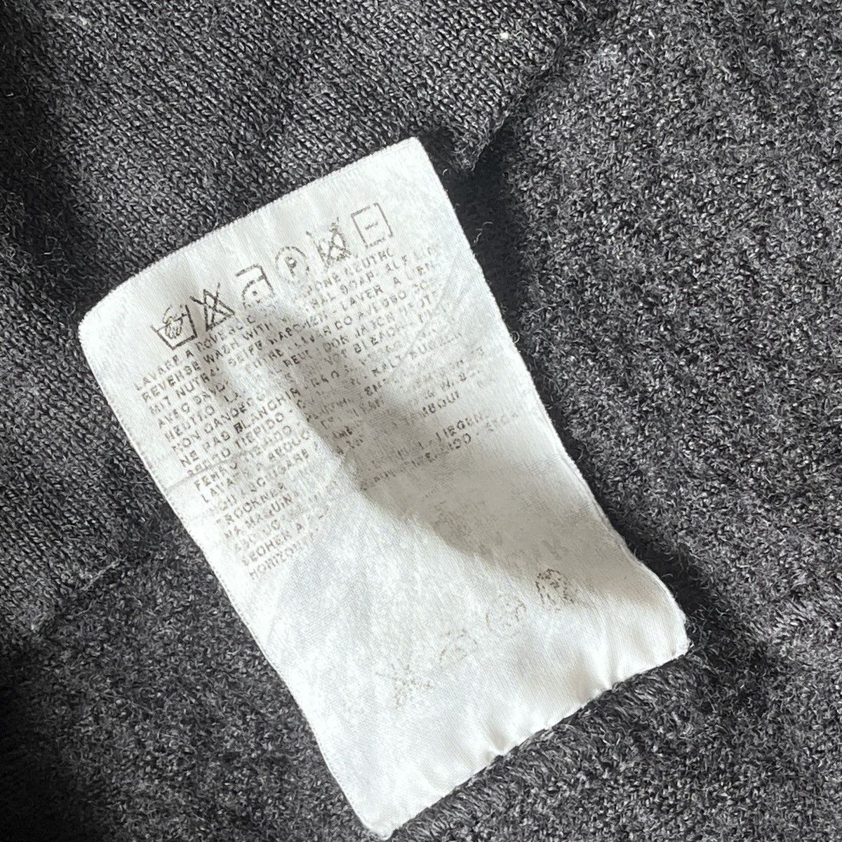 Stone Island × Vintage Vintage Stone Island Denim Knitwear Autumn 2004 Size US XL / EU 56 / 4 - 18 Thumbnail
