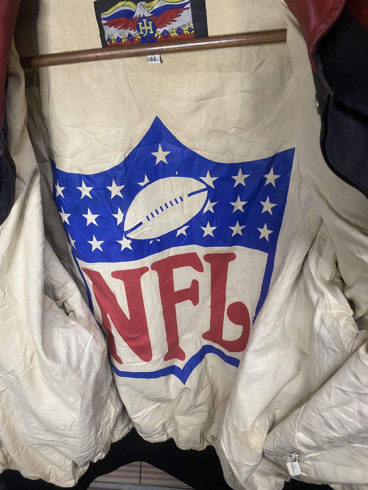 Jeff Hamilton × NFL × Vintage Vintage NFL Jeff Hamilton The San Franciso Leather Jacket Size US M / EU 48-50 / 2 - 7 Thumbnail