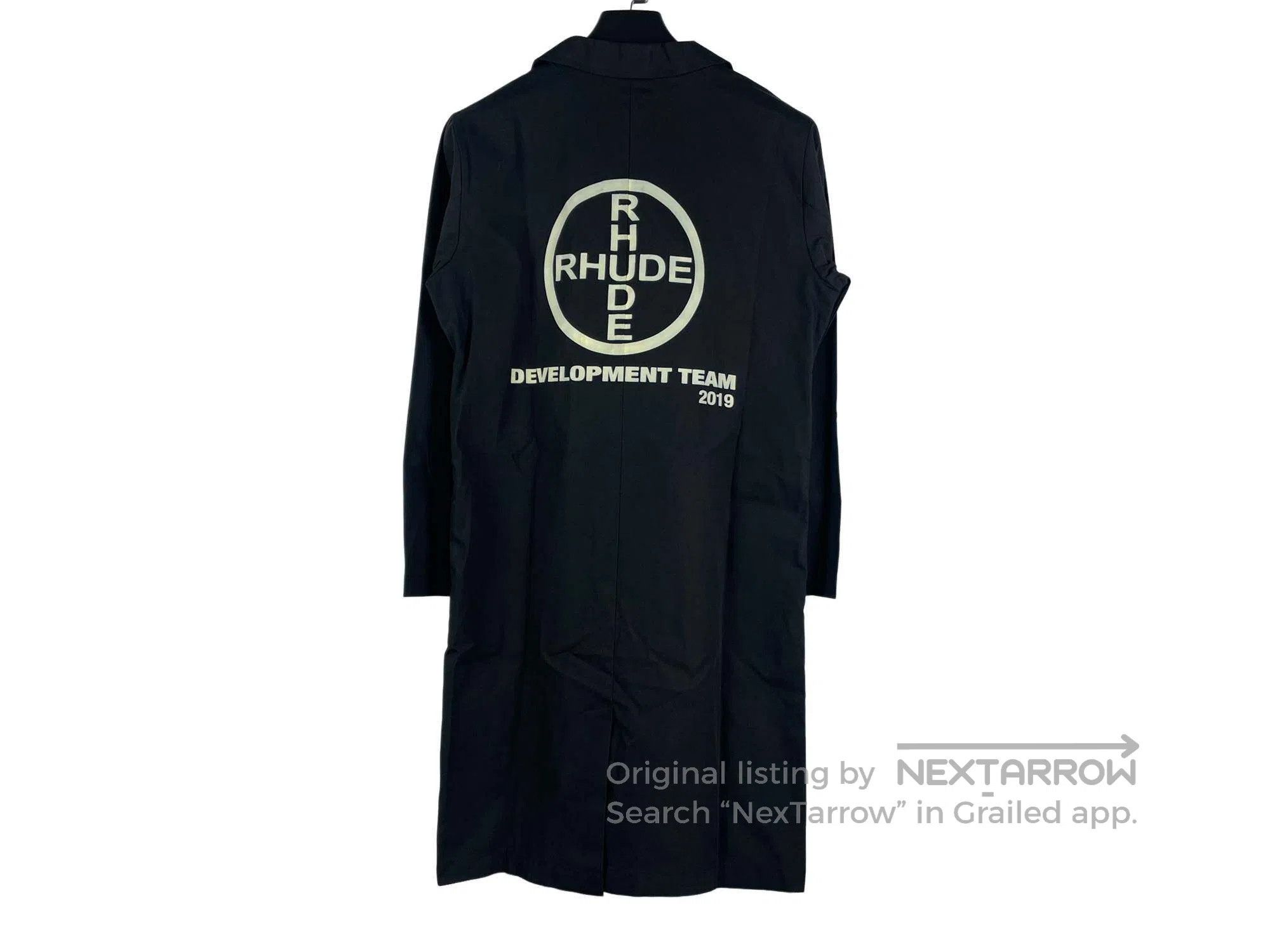 Rhude Rhude Long Employee Coat Windbreaker Size XS / US 0-2 / IT 36-38 - 2 Thumbnail