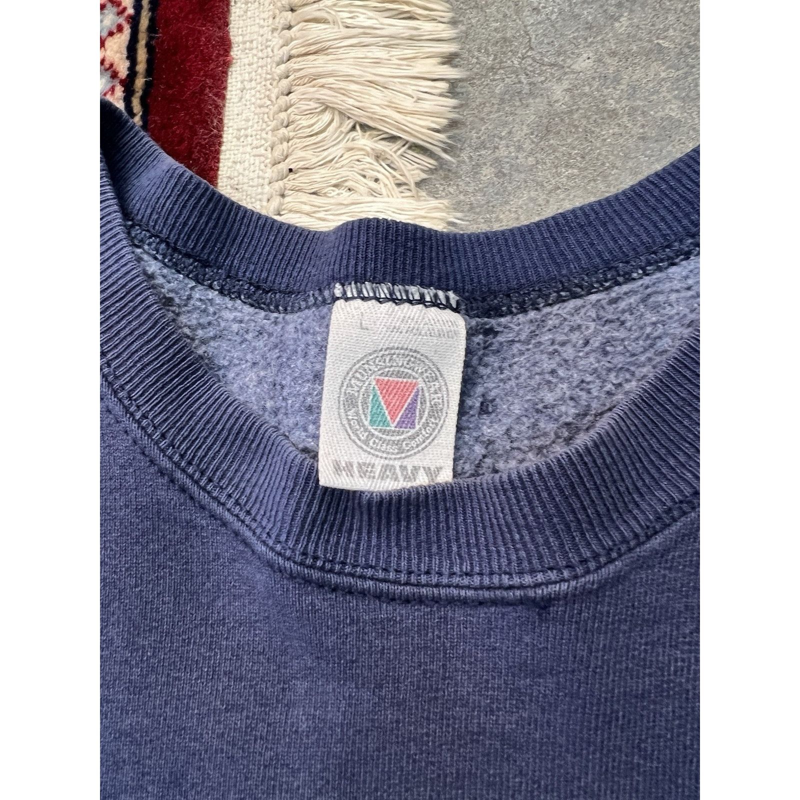 Other Vintage Munsingwear Sweatshirt Crewnweck Men L Navy Blue USA Size US L / EU 52-54 / 3 - 5 Thumbnail