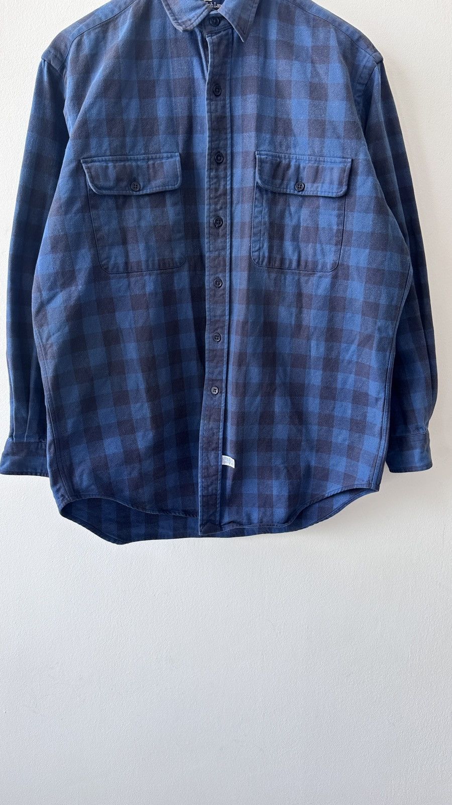 Polo Ralph Lauren Polo Ralph Lauren Blue Buffalo Plaid Flannel Shirt Workwear Size US M / EU 48-50 / 2 - 6 Thumbnail