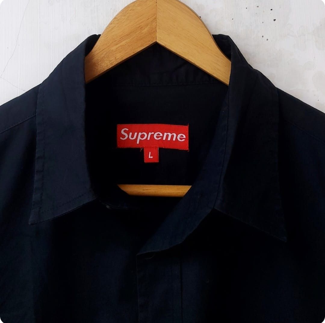 Supreme SUPREME BLACK SHIRT Size US L / EU 52-54 / 3 - 4 Thumbnail