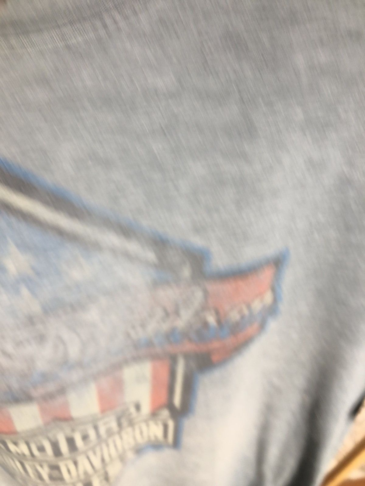 Harley Davidson VERY RARE HARLEY DAVIDSON MOTORCYCLE DOUBLE PRINTED 90s Y2K Size US XL / EU 56 / 4 - 4 Thumbnail