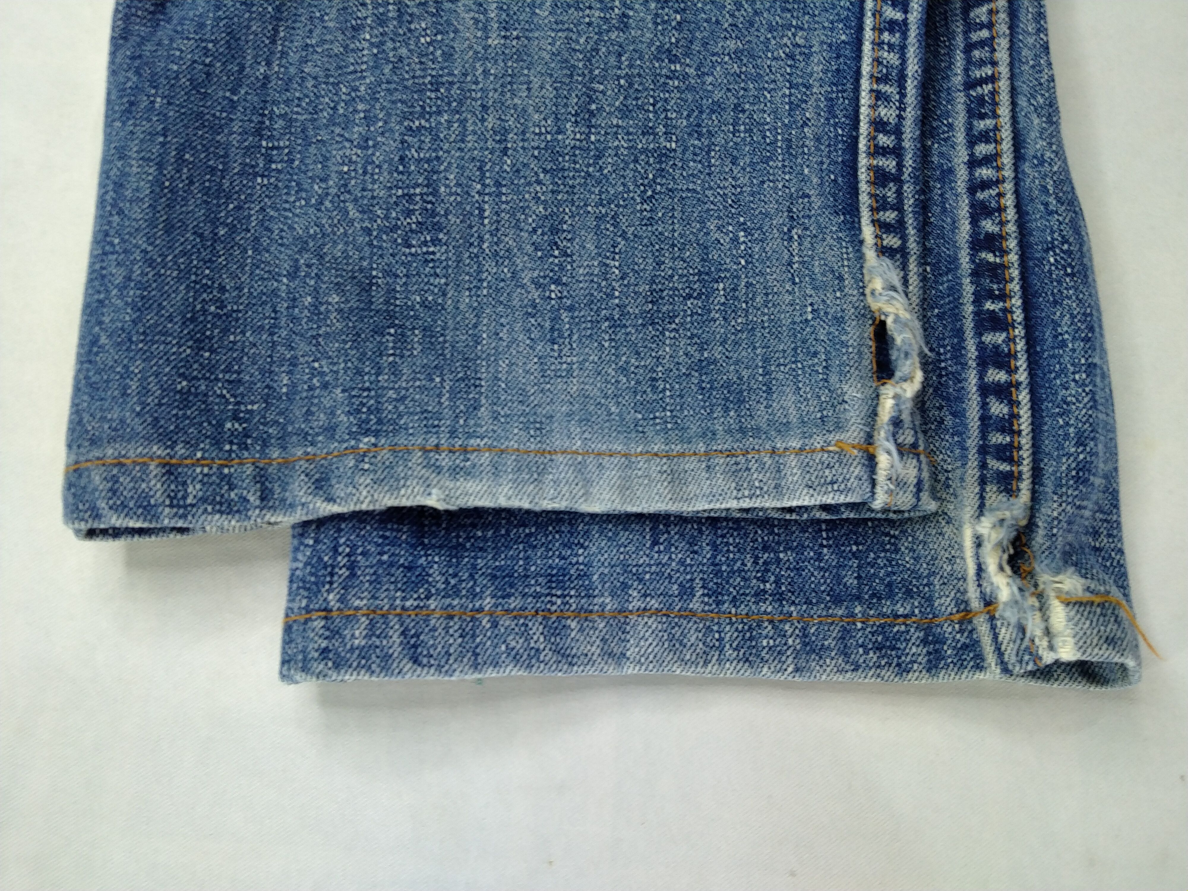 Levi's Blue Distressed Vintage Levi's 502 30x28.5 Denim -JN877 Size US 30 / EU 46 - 10 Thumbnail