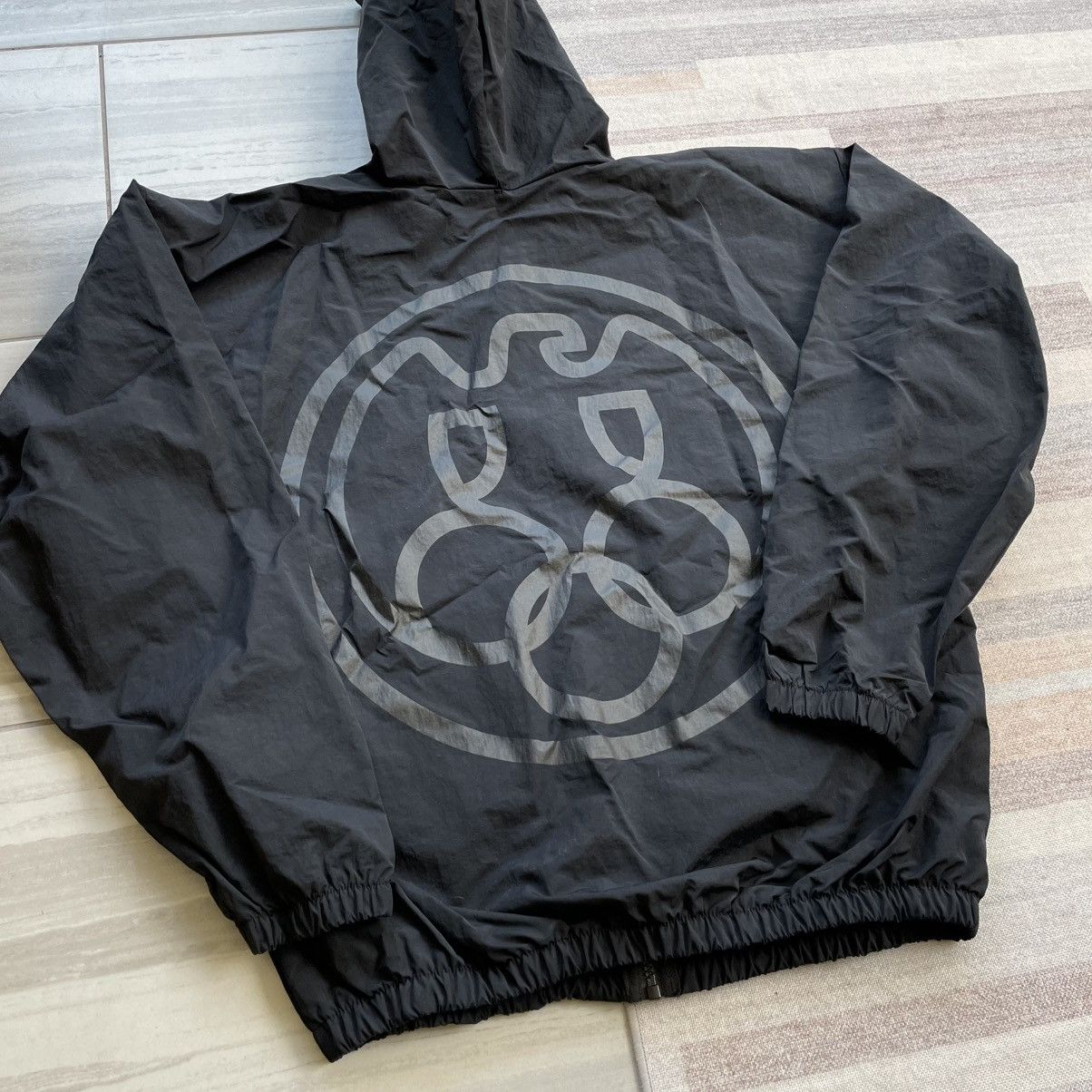 Yeezy WB-01 04 Size 2 Charcoal (Windbreaker) and SK-02, 03